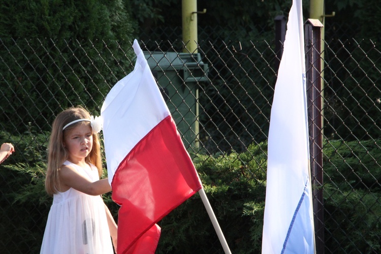 Powitanie ikony MB Częstochowskiej w Baranowie