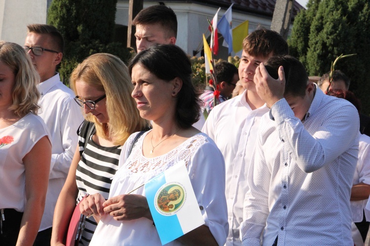 Powitanie ikony MB Częstochowskiej w Baranowie