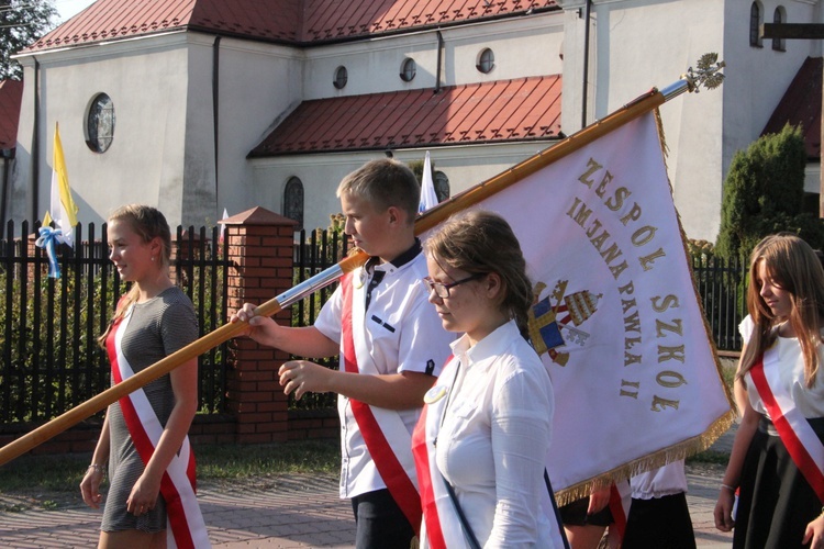 Powitanie ikony MB Częstochowskiej w Baranowie