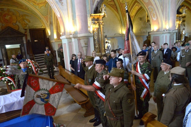 Pogrzeb żołnierzy wyklętych w Wąchocku