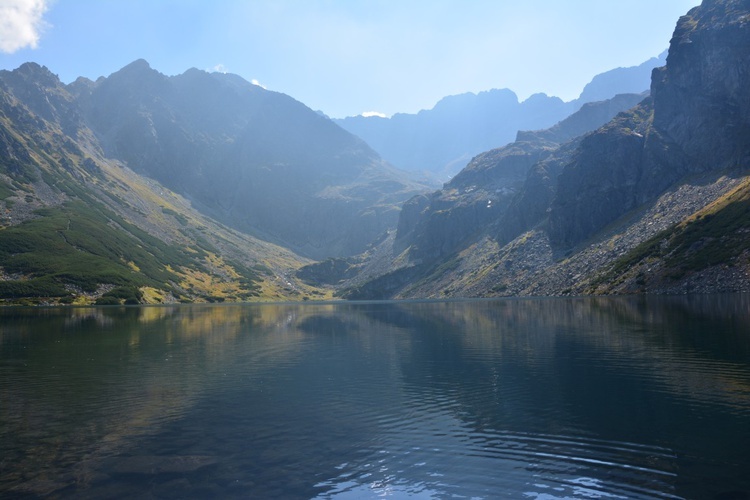 Góra w górach na zdjęciach