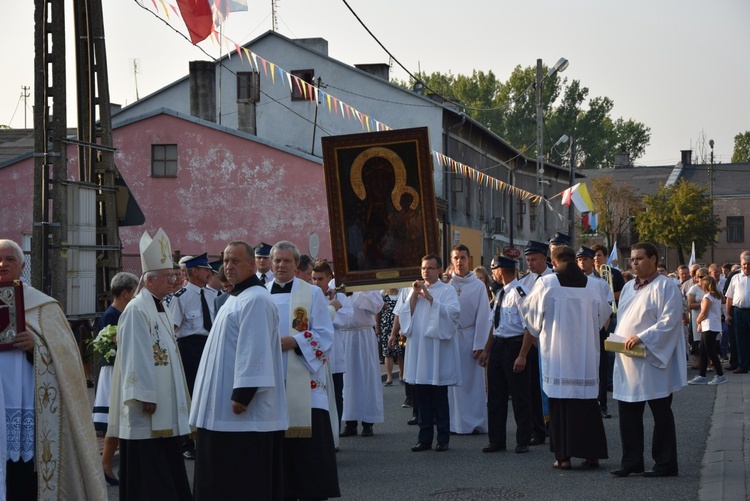 Powitanie ikony MB Częstochowskiej w Wiskitkach