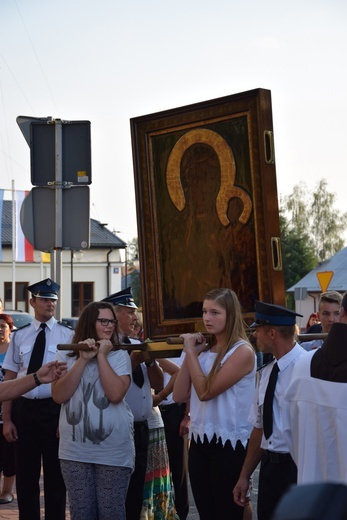 Powitanie ikony MB Częstochowskiej w Wiskitkach