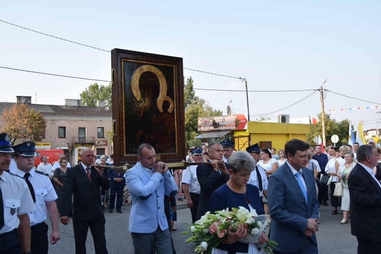 Powitanie ikony MB Częstochowskiej w Wiskitkach