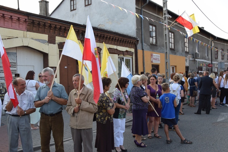 Powitanie ikony MB Częstochowskiej w Wiskitkach