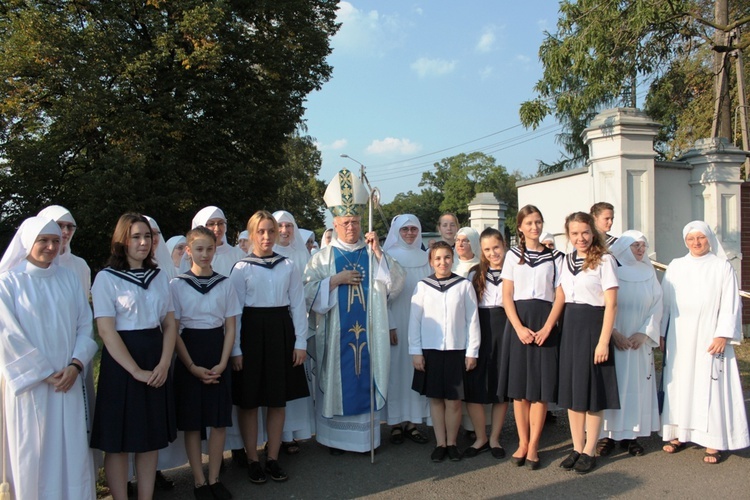 Powitanie ikony MB Częstochowskiej w Szymanowie