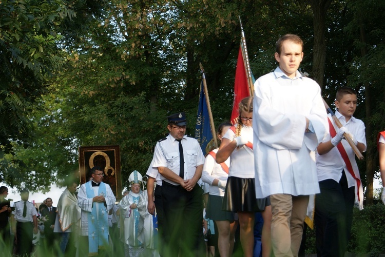 Powitanie ikony MB Częstochowskiej w Guzowie