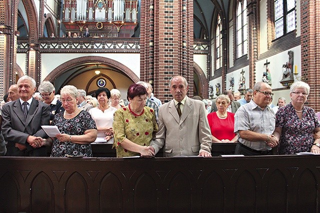 Jubilaci odnowili swoje przyrzeczenia małżeńskie.