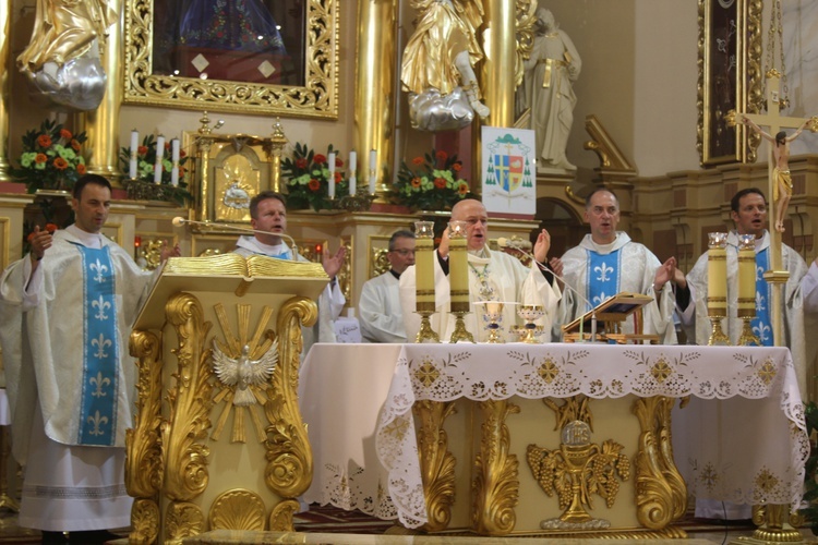 Nauczycielska pielgrzymka do bazyliki MB Hałcnowskiej