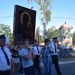 Powitanie ikony MB Częstochowskiej w Jesionce