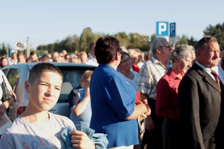 Powitanie ikony MB Częstochowskiej w Radziwiłłowie