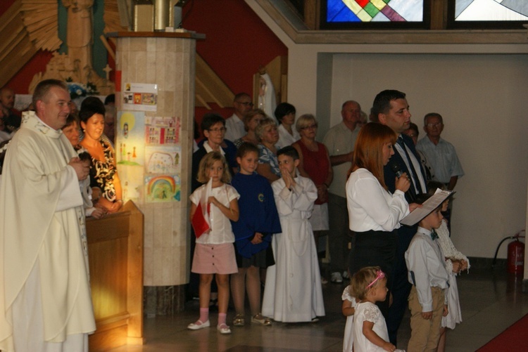 Powitanie ikony MB Częstochowskiej w Puszczy Mariańskiej