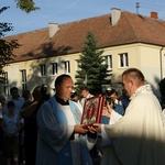 Powitanie ikony MB Częstochowskiej w Puszczy Mariańskiej