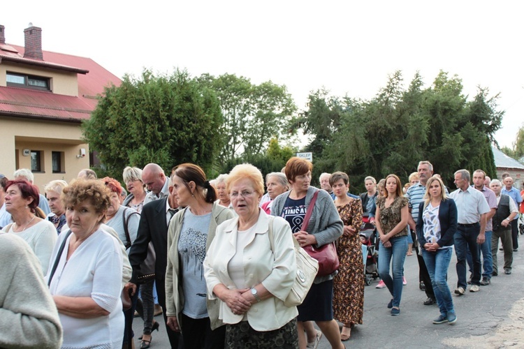 Powitanie ikony MB Częstochowskiej w Korabiewicach