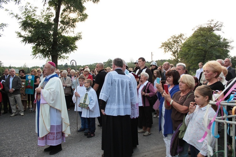 Powitanie ikony MB Częstochowskiej w Korabiewicach