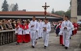 Zakończenie uroczystości odpustowych w Mogile