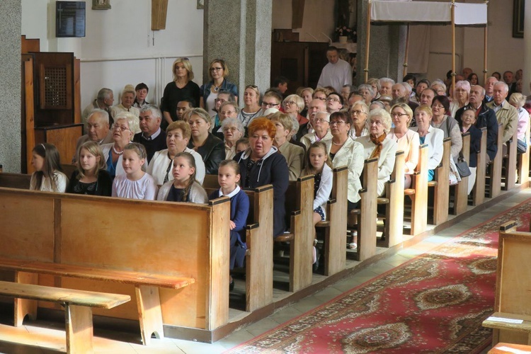 Uroczystość poświęcenia i wmurowania kamienia węgielnego w Gdyni-Witominie