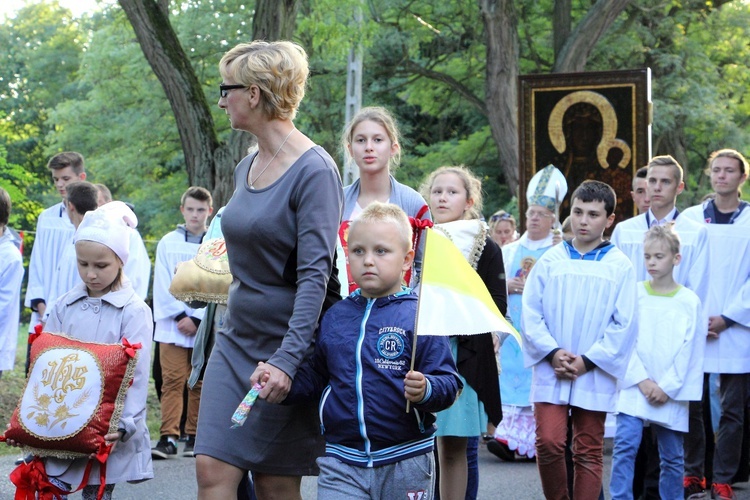 Powitanie ikony MB Częstochowskiej w Chojnacie