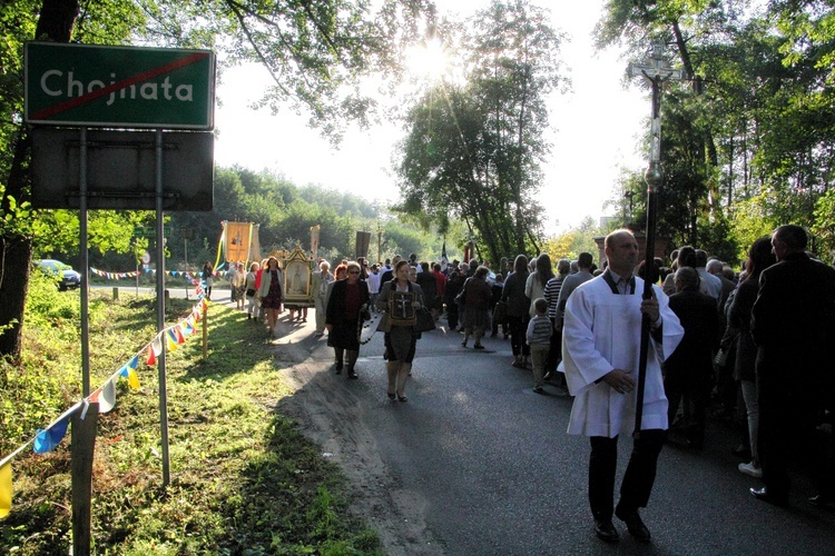 Powitanie ikony MB Częstochowskiej w Chojnacie