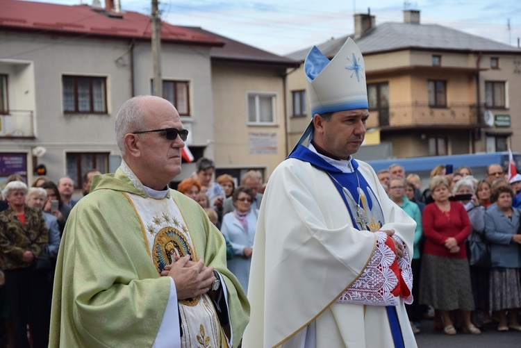 Powitanie ikony MB Częstochowskiej w Mszczonowie