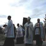 Powitanie ikony MB Częstochowskiej w Skułach