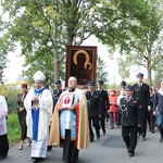 Powitanie ikony MB Częstochowskiej w Skułach