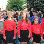 Powitanie ikony MB Częstochowskiej w Lutkówce