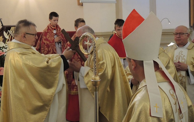 Peregrynacja krzyża św. Jana Pawła II w Bielsku-Białej