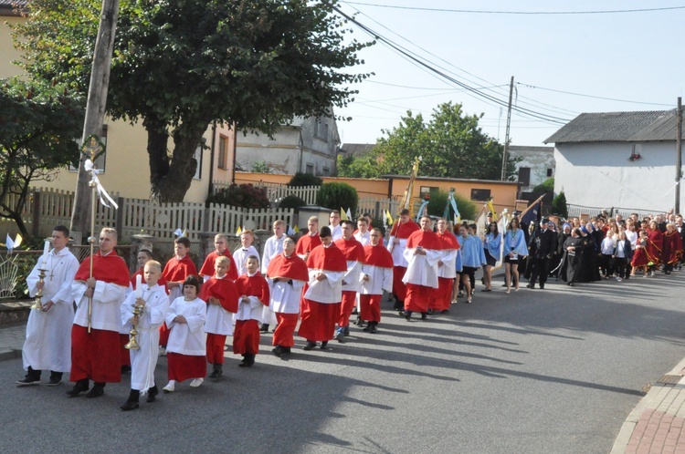 Poświęcenie kościoła w Ostrożnicy