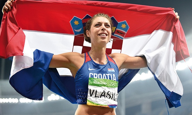 Chorwatka Blanka Vlašić  jest dwukrotną medalistką olimpijską, jedną z najlepszych na świecie  lekkoatletek skaczących wzwyż.