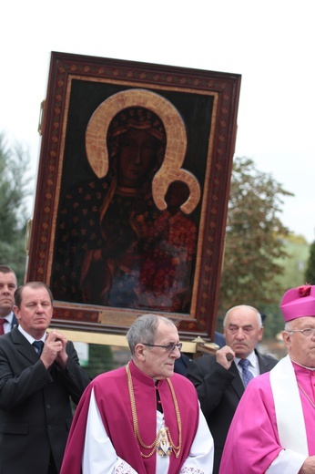 Powitanie ikony MB Częstochowskiej w Żdżarach