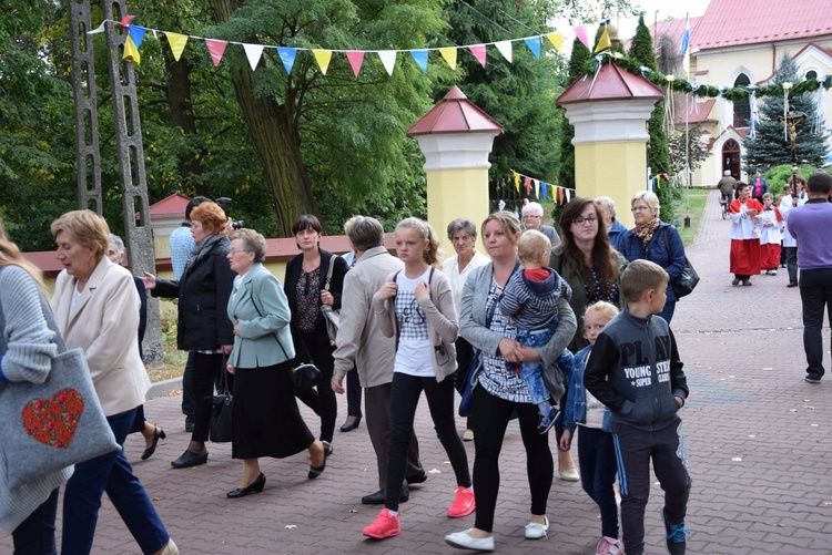 Powitanie ikony MB Częstochowskiej w Nowym Mieście nad Pilicą