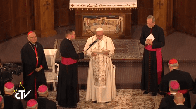 Modlitwa Franciszka o pokój