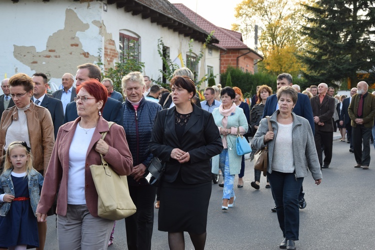 Powitanie ikony MB Częstochowskiej w Rzeczycy