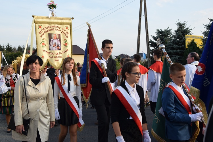 Powitanie ikony MB Częstochowskiej w Rzeczycy