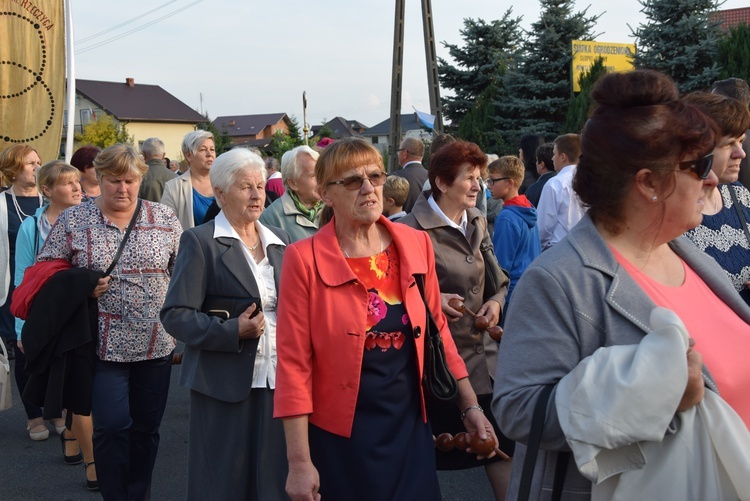 Powitanie ikony MB Częstochowskiej w Rzeczycy