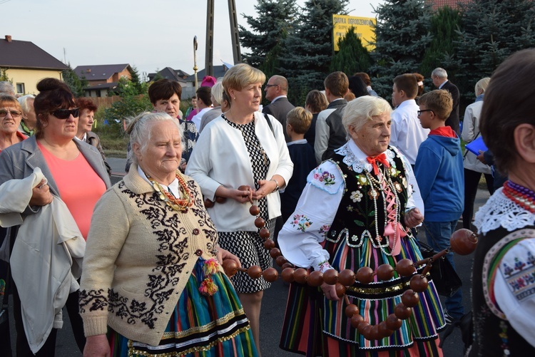 Powitanie ikony MB Częstochowskiej w Rzeczycy