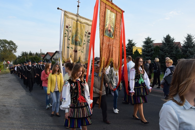 Powitanie ikony MB Częstochowskiej w Rzeczycy