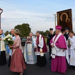 Powitanie ikony MB Częstochowskiej w Rzeczycy