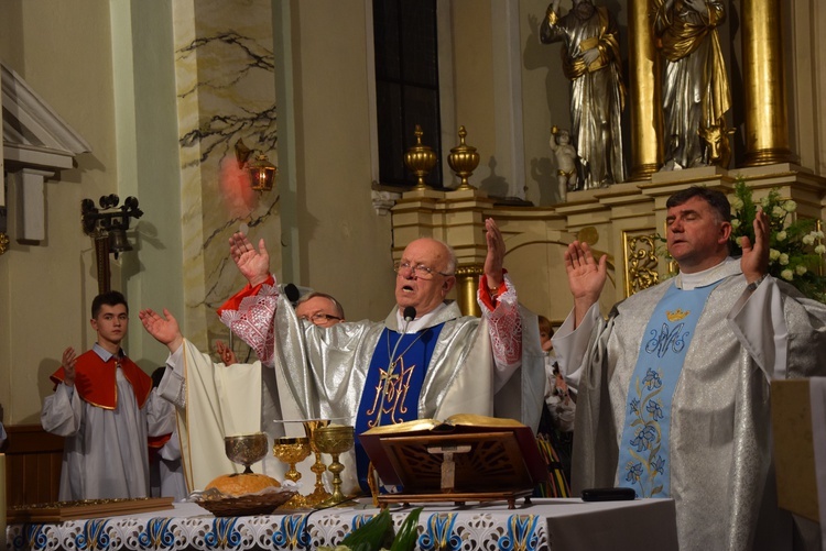 Powitanie ikony MB Częstochowskiej w Rzeczycy