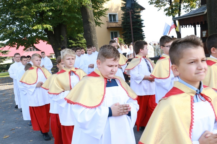 Kamień węgielny w Pogórskiej Woli