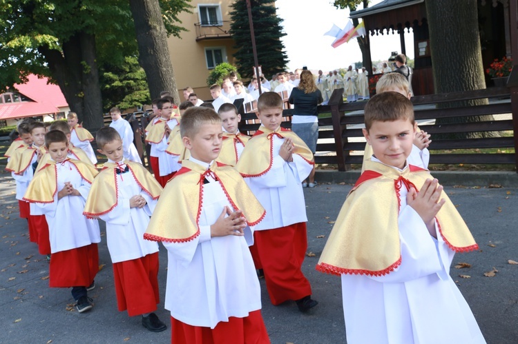 Kamień węgielny w Pogórskiej Woli