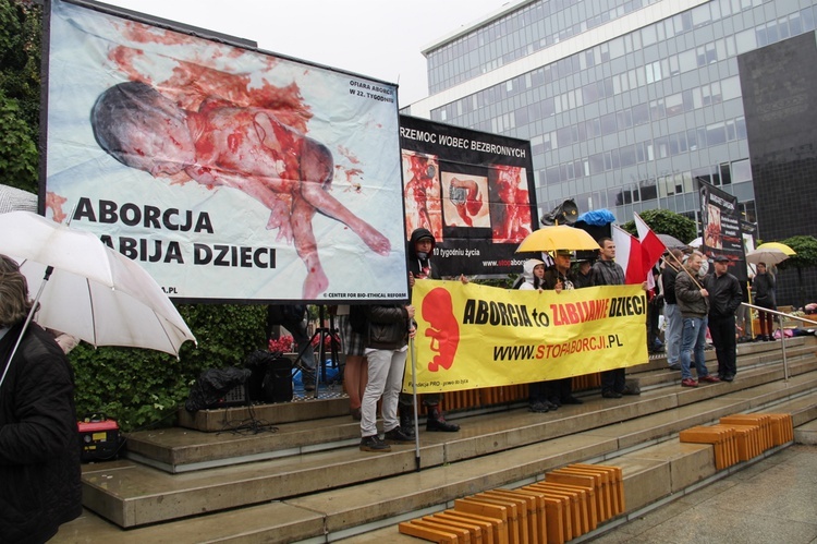 Czarny Protest i Biały Protest w Katowicach