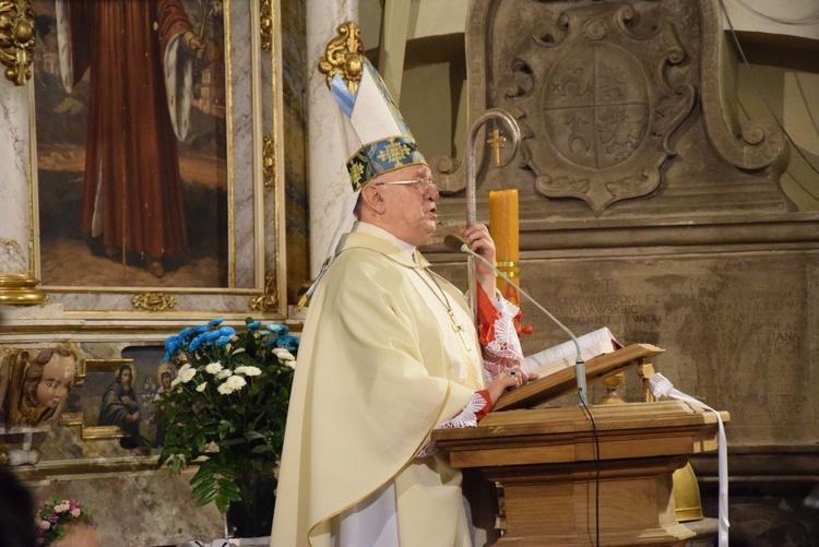 Powitanie ikony MB Częstochowskiej w Krzemienicy