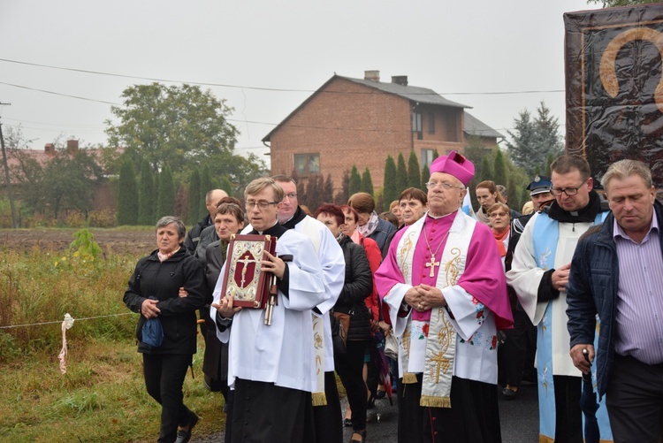 Powitanie ikony MB Częstochowskiej w Krzemienicy