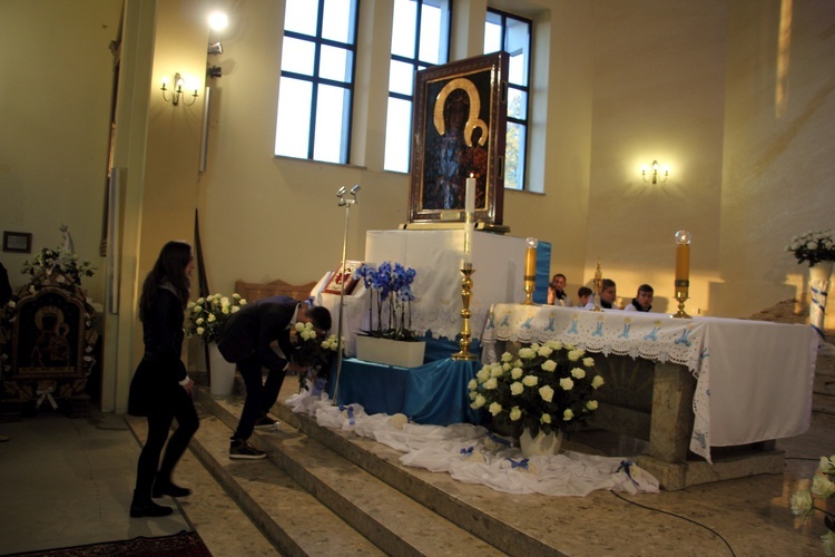 Powitanie ikony MB Częstochowskiej w Czerniewicach