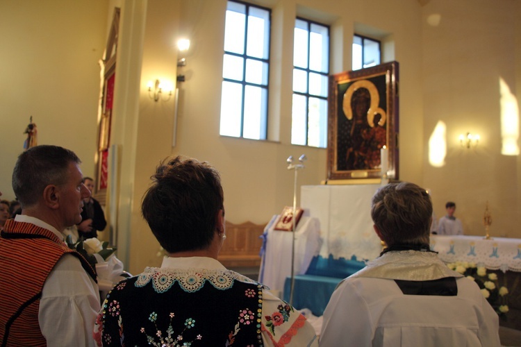 Powitanie ikony MB Częstochowskiej w Czerniewicach