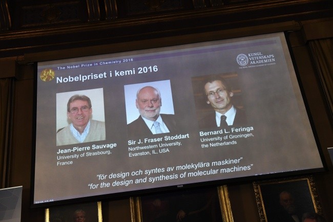Nobel z chemii za maszyny molekularne