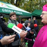 Powitanie abp. Józefa Górzyńskiego w Bałdach