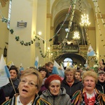 Powitanie ikony MB Częstochowskiej w Lubochni